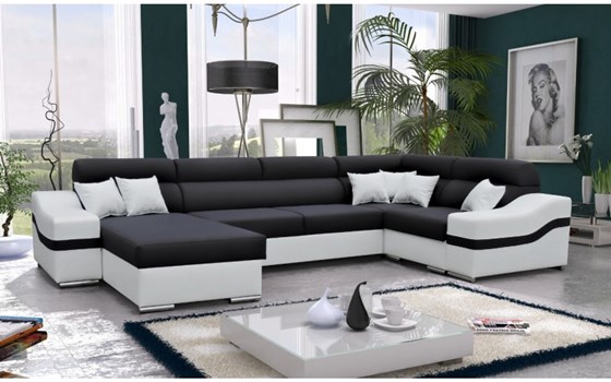 furniture Tamworth: corner sofa bed 